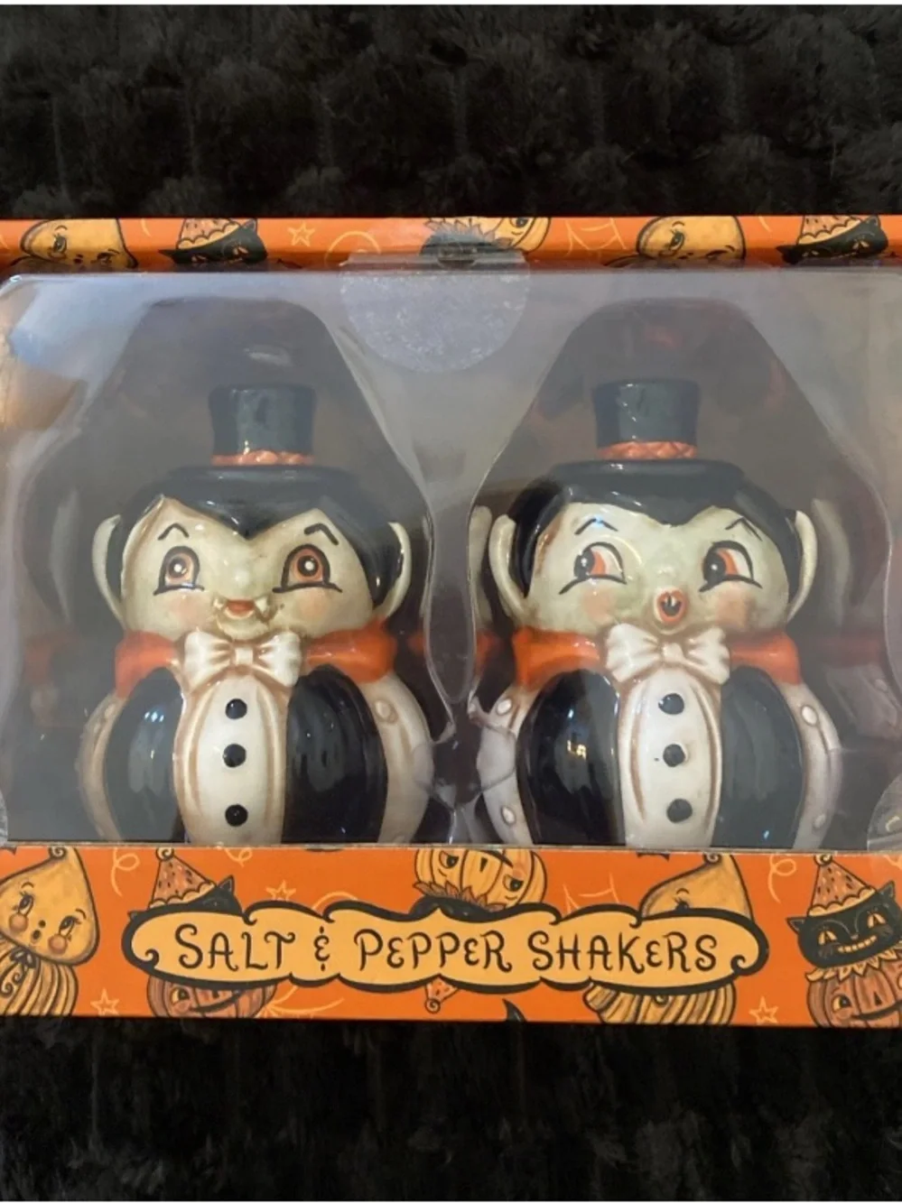 Johanna Parker Salt and Pepper Shaker Set Dracula
